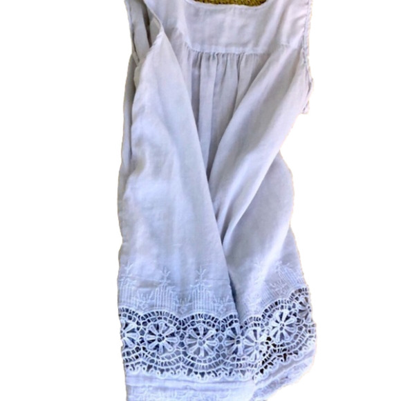 Silk/Cotton Embroidered  Blouse Size M - Picture 9 of 9
